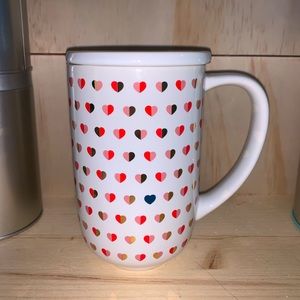 David’s tea valentines heart mug Nordic